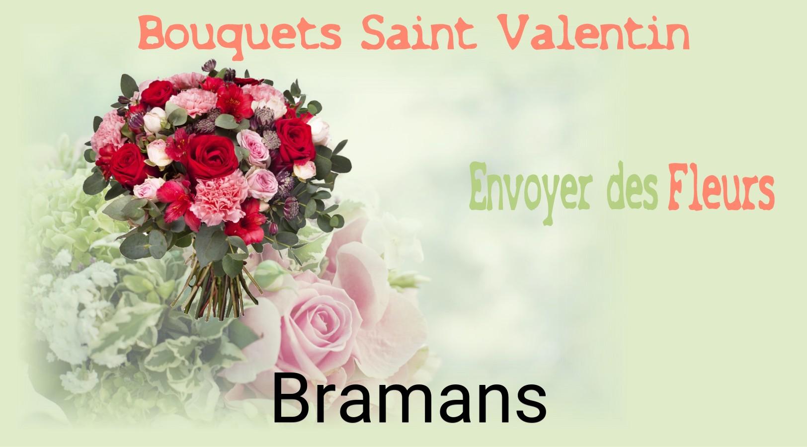 Roses de Saint-Valentin livrées à Bramans